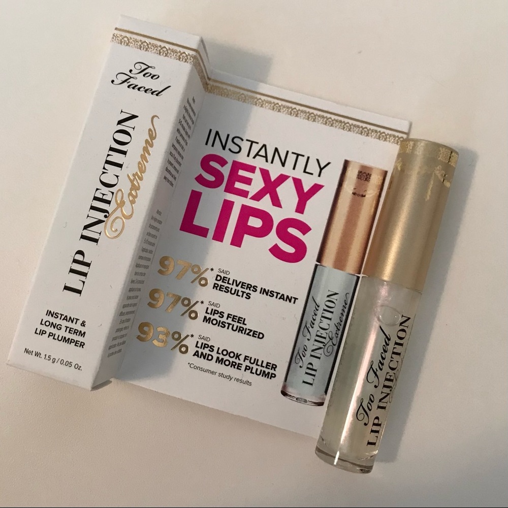 NEW 2 Too Faced Lip Injection Extreme Travel Size